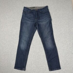 Lee Modern Series Womens Jeans Size 10 Short Dark Wash Straight Leg Casual